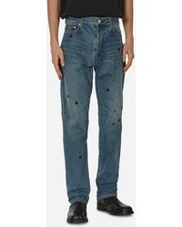 Undercover - Embroidered Denim Pants Light - Lyst