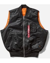 Alpha Industries - Men S Ma-1 Heritage Vest - Lyst