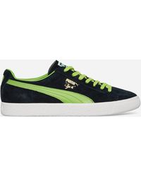 PUMA - Clyde Clydezilla Mij Sneakers Navy / Lime - Lyst