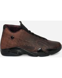 Nike - Mowalola Air Jordan 14 Retro Sneakers / Burnt Red - Lyst
