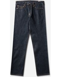 Evisu - S Seagull Printed Pocket Jeans Raw - Lyst