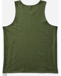 WTAPS - Men S Muddy Tank Top Olive Drab - Lyst