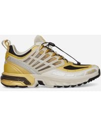 Salomon - Acs Pro 20 Years Anniversary Golden Archive Sneakers Rich Gold Old / Silver Cloud - Lyst