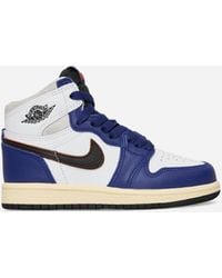 Nike - Air Jordan 1 High Og Rare Air (ps) Sneakers White / Deep Royal Blue - Lyst