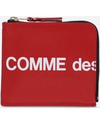 Comme des Garçons - Huge Logo Zip Around Wallet - Lyst