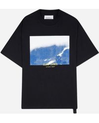 Oamc Peacemaker - Slow Down Print Regular Fit T-Shirt - Lyst