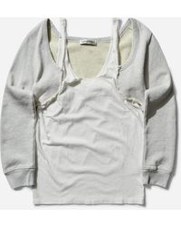 Our Legacy - Women S Cardigan Tank Yellow Tint Melange - Lyst