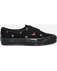 Vans - Authentic 44 Embroidery Sneakers Flower Print - Lyst