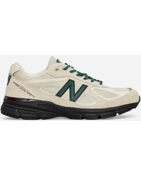 New Balance - Made In Usa 990v4 Sneakers Macadamia Nut / Black - Lyst