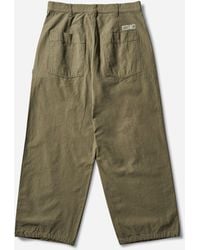Neighborhood - Men S Wide Baker Pants Olive Drab - Lyst