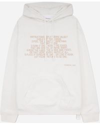 Oamc Peacemaker - S Stencil Print Hoodie - Lyst