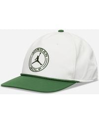Nike - Jordan Pro Structured Dri-Fit Flat-Brim Golf Hat Sail Forest - Lyst