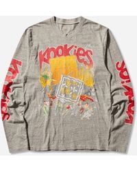 Kapital - Men S Top Jersey Crew Longsleeve T-shirt (buster Peckish Bowy) Gray - Lyst