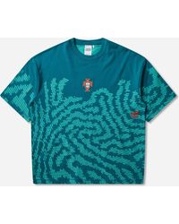 PUMA - Men S Portugal X Salehe Bembury King Oversized T-shirt Emerald Ice - Lyst