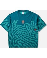 PUMA - Men S Portugal X Salehe Bembury King Oversized T-shirt Emerald Ice - Lyst