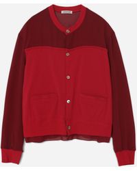 Undercover - S Georgette Cardigan - Lyst