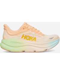 Hoka One One - S Bondi 9 Sneakers Frost Pale Tangerine - Lyst