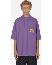 Acne Studios - Bubble Logo Polo T-Shirt - Lyst