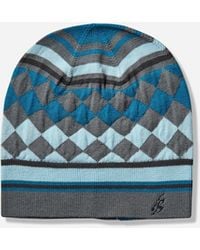 Asics - Novalis Aquifolia Knit Hat Anchor / Sky - Lyst
