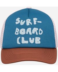 Stockholm Surfboard Club - Logo Trucker Cap / Brown - Lyst