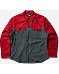 GR10K - S Field Overshirt Scarlet - Lyst