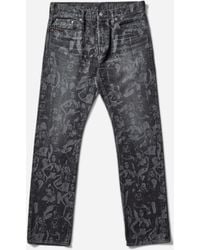 Hysteric Glamour - Slam Jam Hysteric Angels Screen Print Denim Pants - Lyst