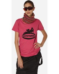 Hysteric Glamour - Black Cat Girl T-shirt - Lyst