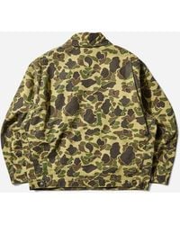 Carhartt - Men S Duck Detroit Jacket Green (stone Washed) - Lyst