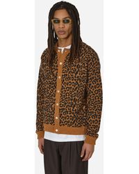 Noah - Leopard Cardigan Sweater - Lyst