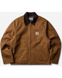 Carhartt - Men S Detroit Jacket (winter) Hamilton / Tobacco (rigid) - Lyst