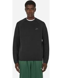 Nike - Tech Fleece Crewneck Sweatshirt - Lyst