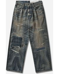 Neighborhood - Men S Savage Denim Dp Wide Pants Indigo - Lyst
