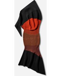 Kiko Kostadinov - S Lemoyne Knitted Dress Wine - Lyst