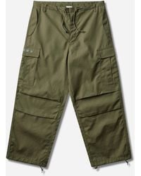 WTAPS - Men S Milt0001 Trousers Olive Drab - Lyst
