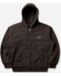 Carhartt - Vista Hooded Sweatshirt Tobacco (Garment Dyed) - Lyst