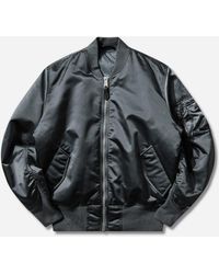 Alpha Industries - Men S Ma-1 Base Flight Bomber Jacket Denim - Lyst