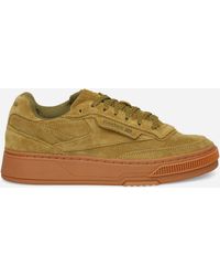 Reebok - Club C Ltd Sneakers Olive Suede - Lyst