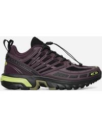 Salomon - Acs Pro Sneakers Plum Perfect / Black / Citron - Lyst