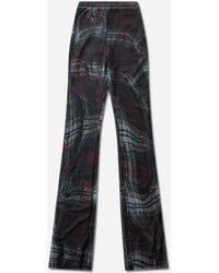 OTTOLINGER - S Signature Mesh Pants Warped Tartan - Lyst