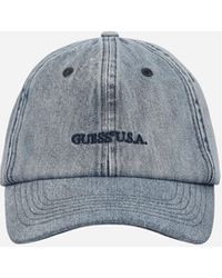 Guess USA - Washed Denim Dad Hat - Lyst
