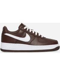 Nike - Air Force 1 Low Retro Qs Sneakers Chocolate / White - Lyst