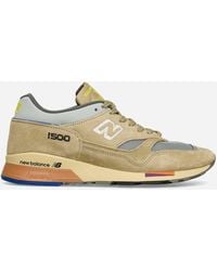 New Balance - Salehe Bembury Made In Uk 1500 Sneakers Brown / Grey / Blue - Lyst