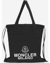 Moncler - Aq Drawstring Tote Bag - Lyst