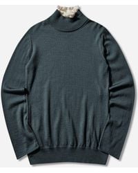 Undercover - Women S Wool Turtleneck Sweater Grey - Lyst