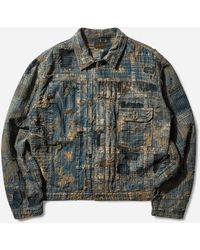 Kapital - Men S Boro Spring 1st Jacket Indigo - Lyst