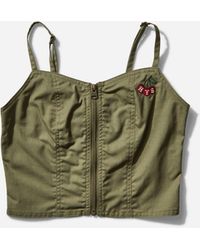 Hysteric Glamour - Women S Military Vest Khaki - Lyst