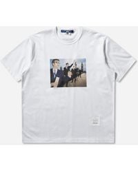 Junya Watanabe - Men S The Face Blur T-shirt - Lyst