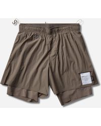 Satisfy - Rippy Cordura 8In Trail Shorts Morel - Lyst