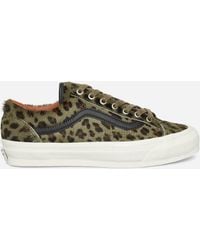 Vans - Old Skool 36 Lx Pony Hair Sneakers Olive - Lyst