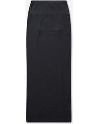 Jean Paul Gaultier - Women S Long Garter Skirt Dark Navy - Lyst